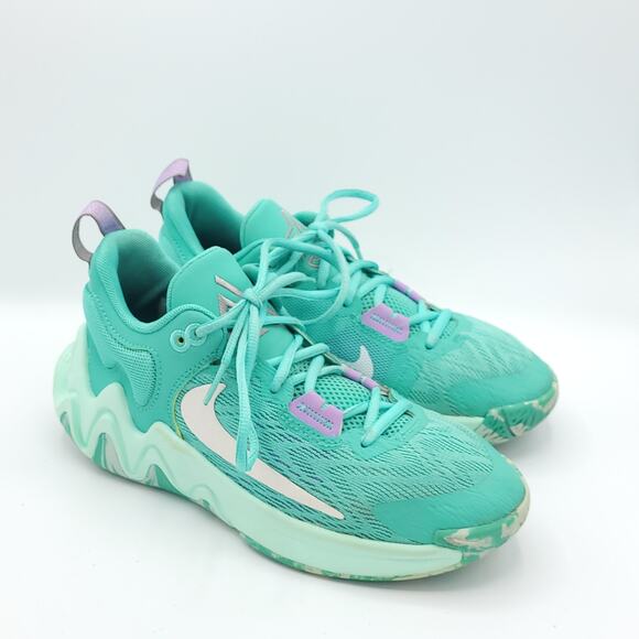 Nike Giannis Immortality 2 GS Light Menta White DQ1943-300 Boys 4.5Y - Picture 2 of 9